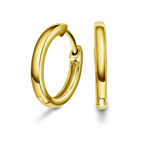 ØRERINGER I SØLV 15 MM