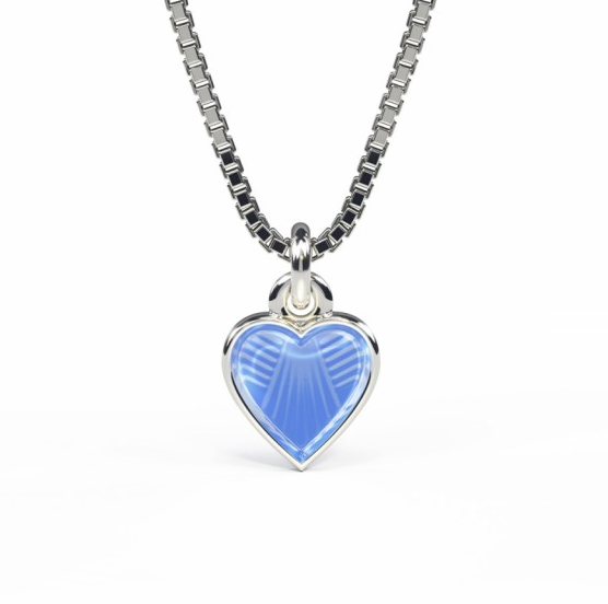 EMALJESMYKKE HJERTE STR XS - PIA&PER