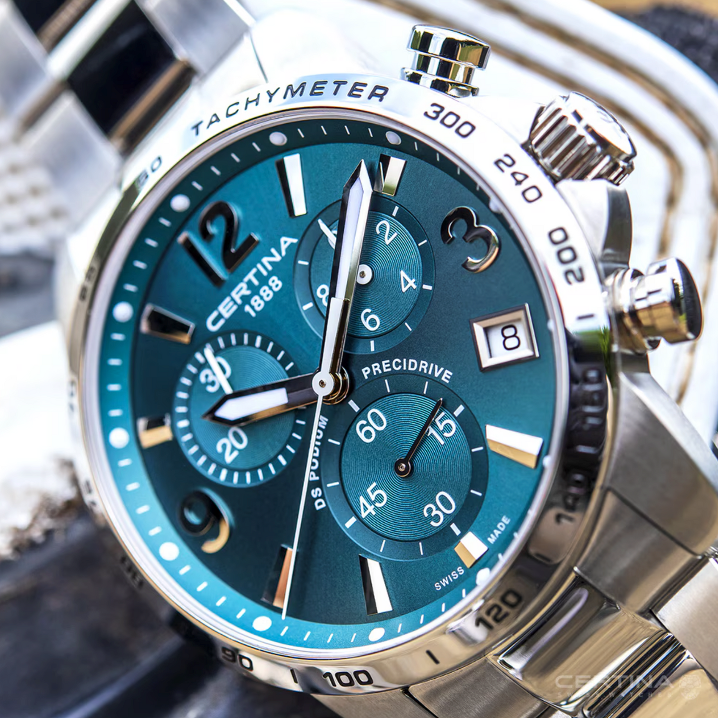 CERTINA PODIUM CHRONOGRAPH GRØNN