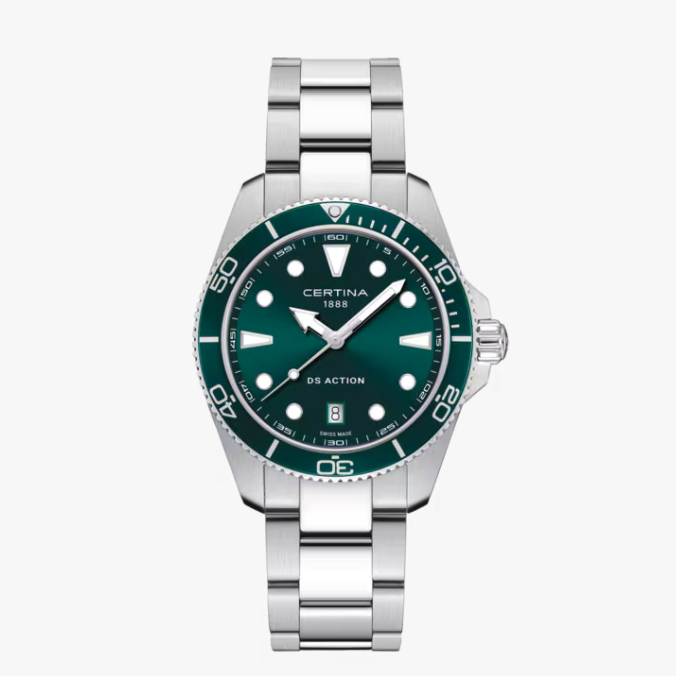 CERTINA DS ACTION 40 MM GRØNN