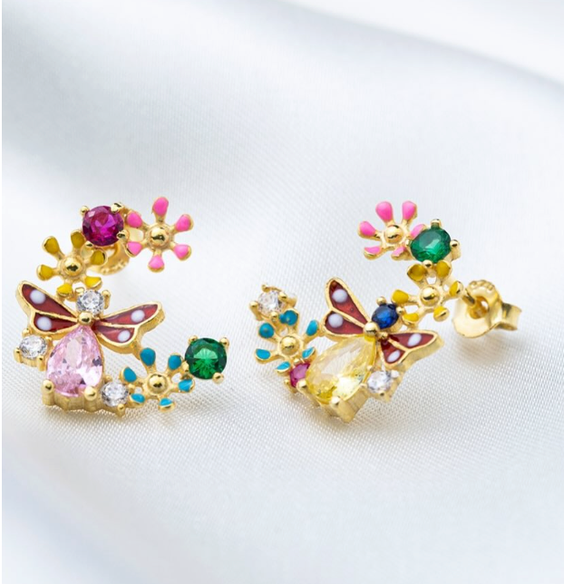 FARMORS HAGE FLOWERS ØREPYNT