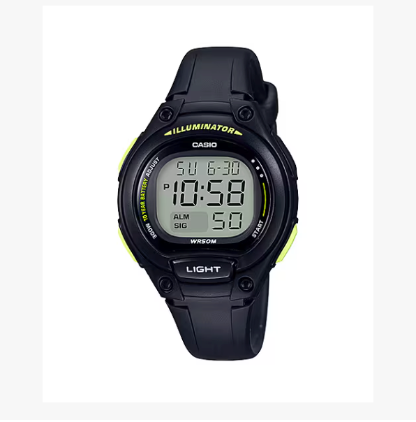 CASIO DIGITAL BARNEKLOKKE SORT