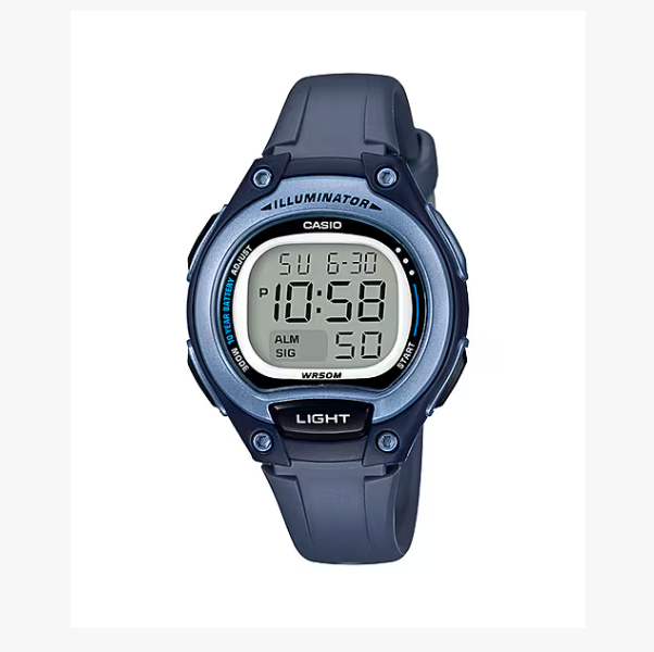 CASIO DIGITAL BARNEKLOKKE BLÅ