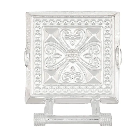 VESKESTØL GRAFFER, HVITT SØLV