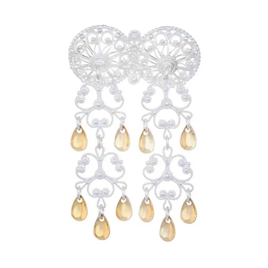 GRAFFERBUNAD - HALSKNAPP FILIGRAN, LANG