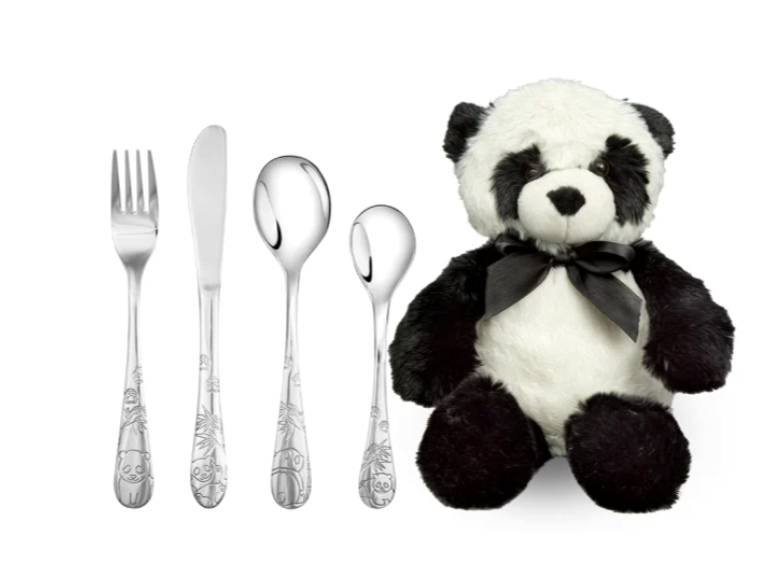 PANDA BESTIKKSETT MED BAMSE