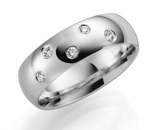 Deg&Meg Ring SE147 0,12 ct 585 6 mm