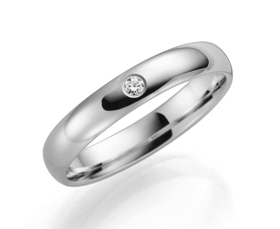 Deg&Meg Ring SE145 0,03 ct 585 3,5 mm