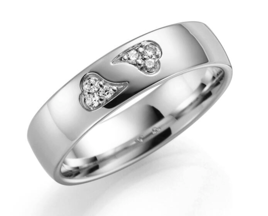 Deg&Meg Ring SE146 0,06 ct 375 5 mm