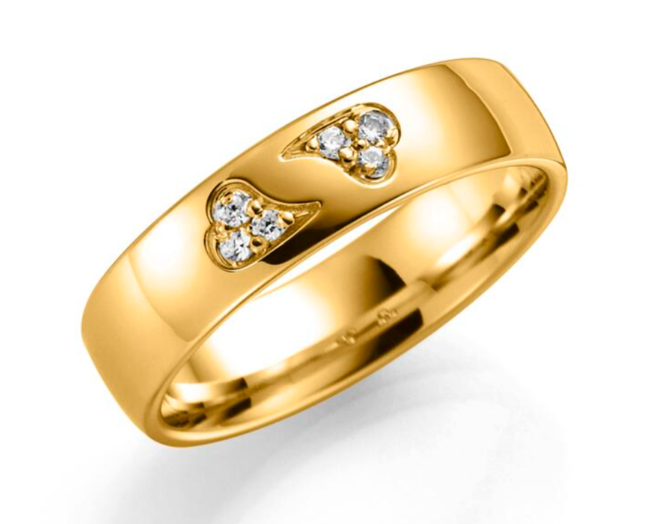 Deg&Meg Ring SE146 0,06 ct 585 5 mm