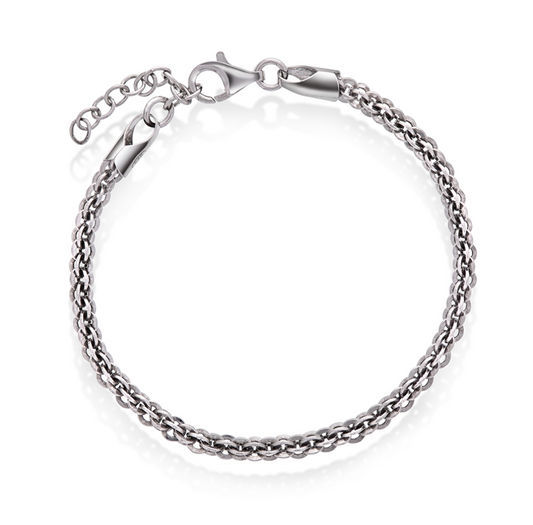 Armbånd i sølv 19 cm