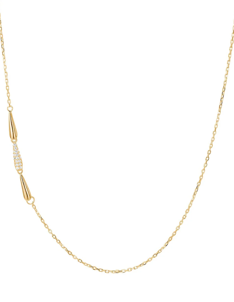 JOANLI NOR GULLFORGYLT SØLVKJEDE