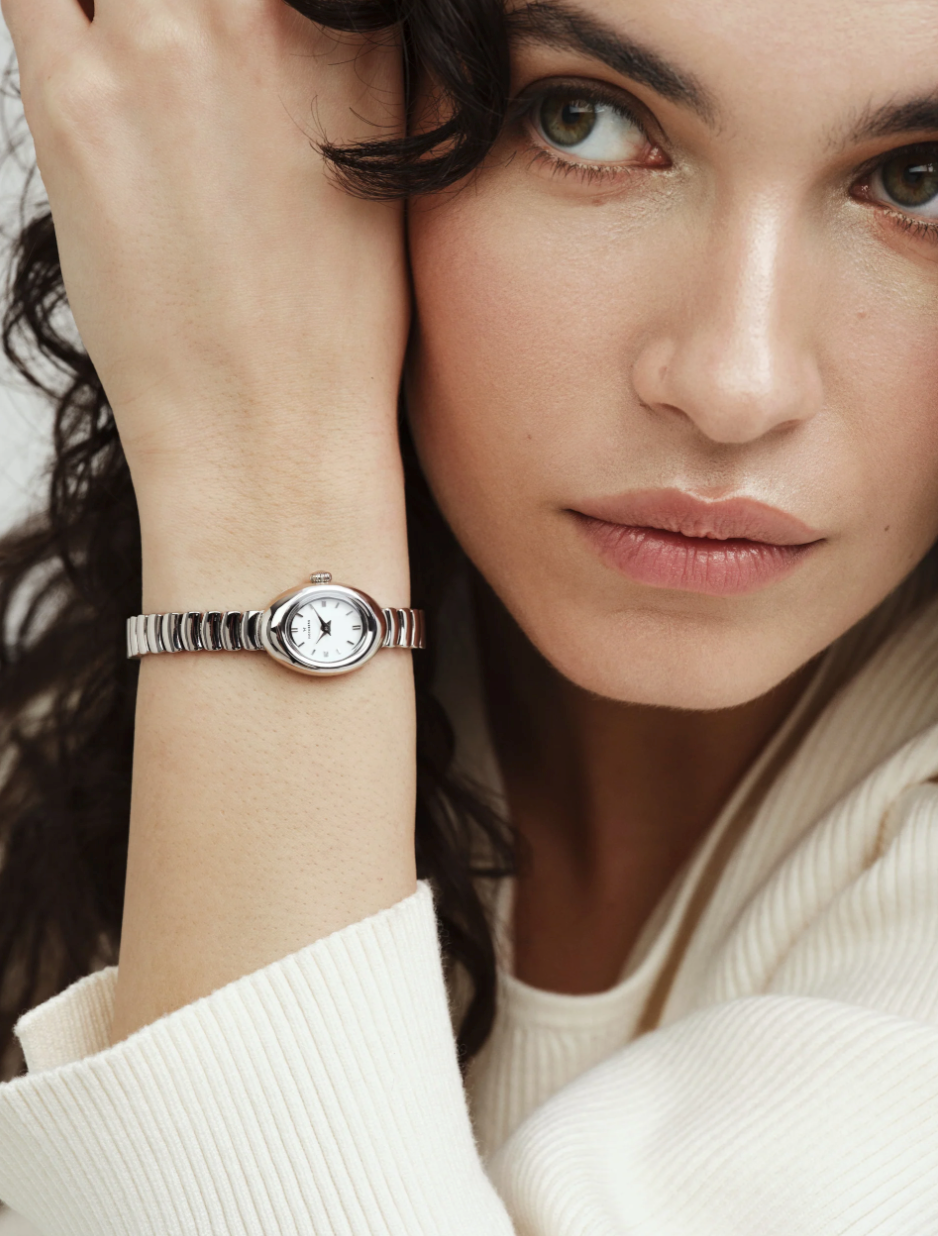 Mockberg Belle Oval Petite Silver