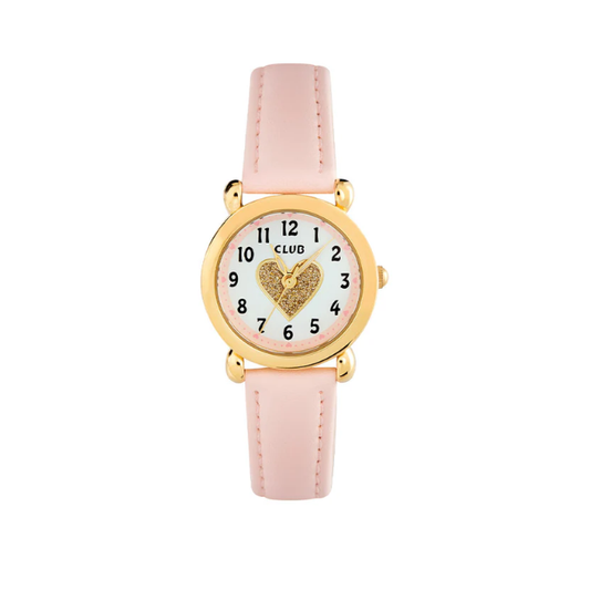 CLUB BARNEKLOKKE MED HJERTE