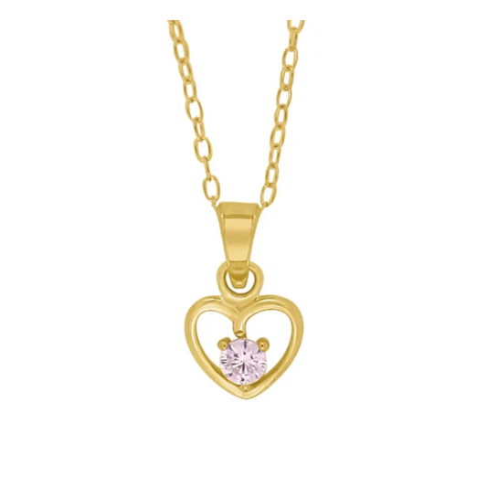 HJERTESMYKKE I FORGYLT SØLV