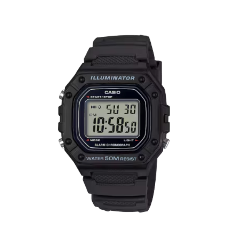 CASIO DIGITAL - W-218H-1AVEF