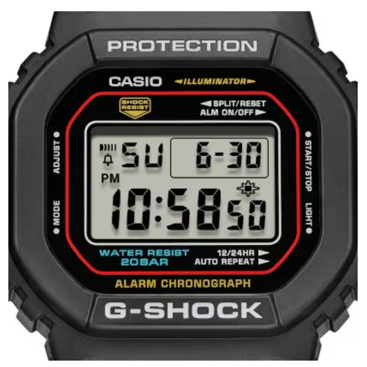 CASIO DIGITAL - DW-5600RL-1