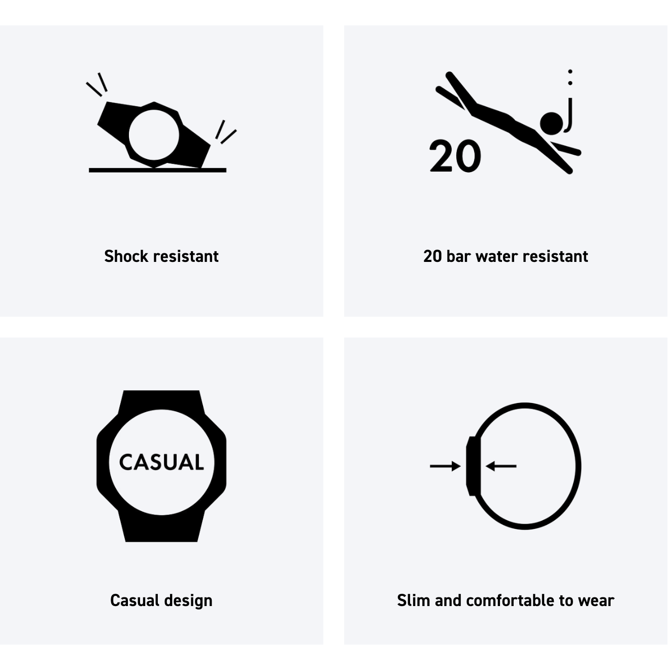 CASIO ANALOG/ DIGITAL - GA-2100-1A