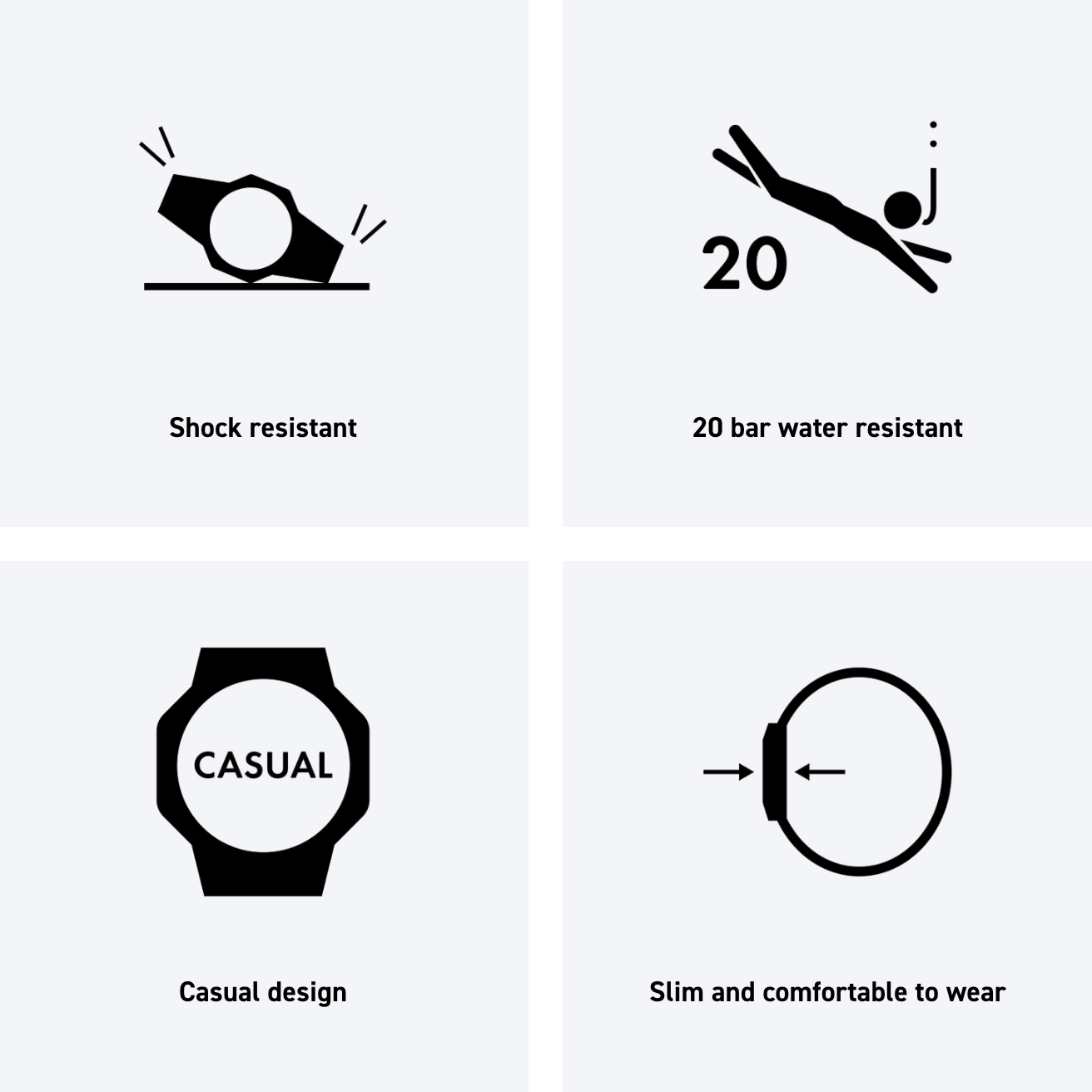 CASIO ANALOG / DIGITAL - GA-2110SU-3A