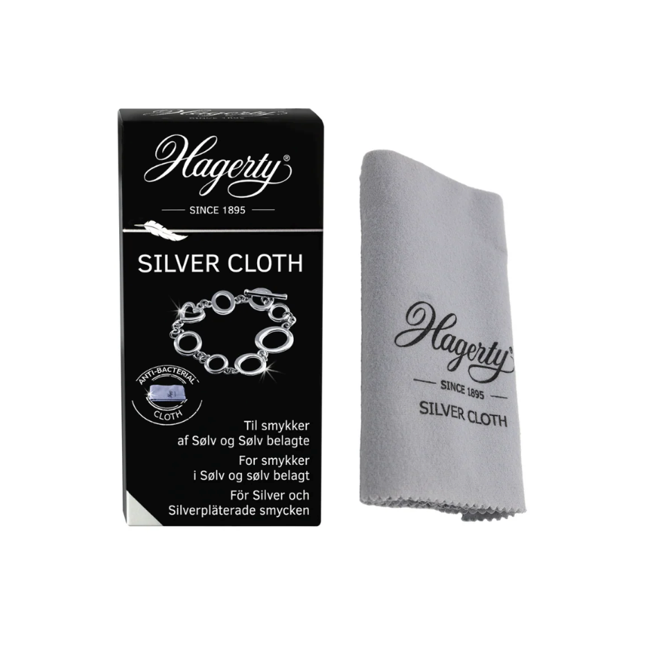 HAGERTY SILVER CLOTH - PUSSEKLUT SØLV