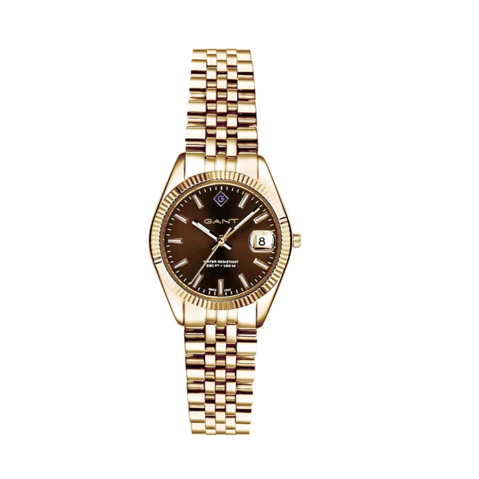 GANT SUSSEX MINI 28MM - BRUN URSKIVE