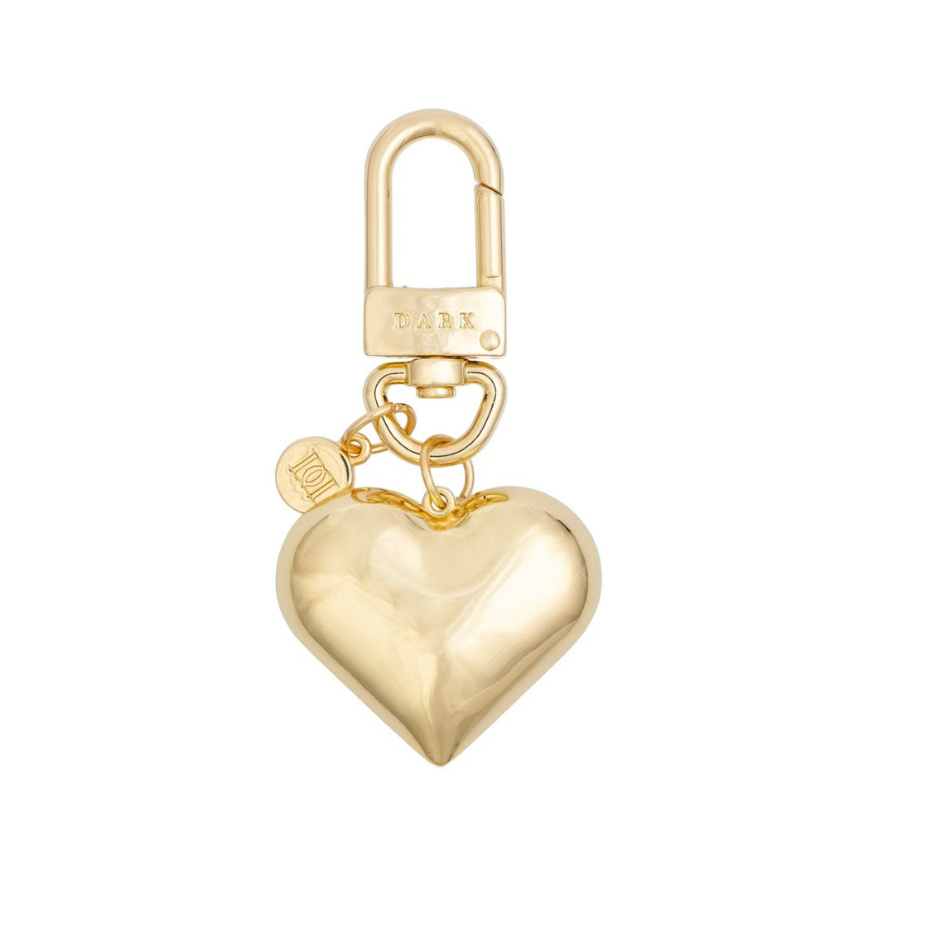 DARK DEPARTMENT - BAG CHARM HJERTE