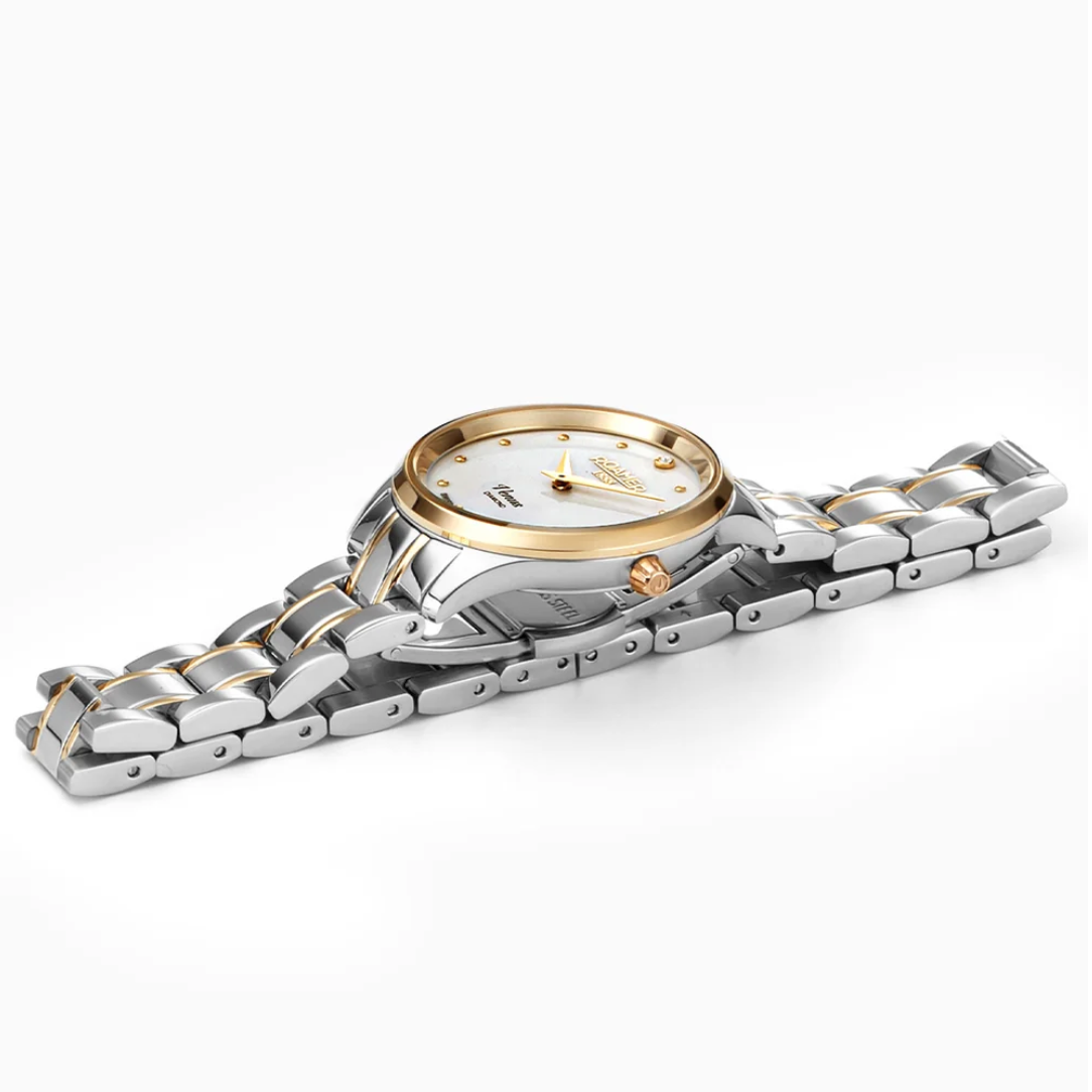 ROAMER DAMEKLOKKE MED DIAMANT -