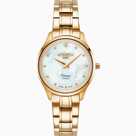 ROAMER VENUS DAMEKLOKKE MED DIAMANT - 601857