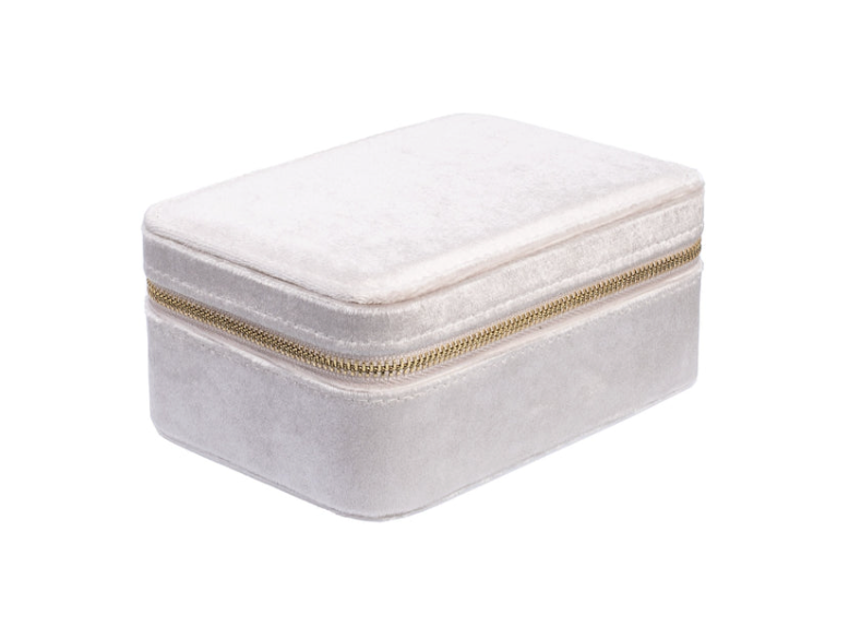 VELVET JEWELLERY BOX LYS ROSA