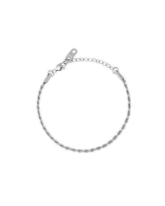 MOCKBERG THIN ROPE ARMBÅND I STÅL