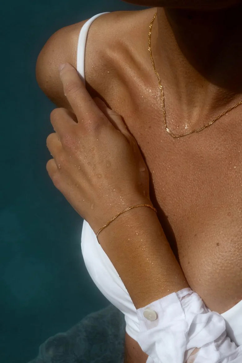 MOCKBERG TWIRL BRACELET GOLD SMALL