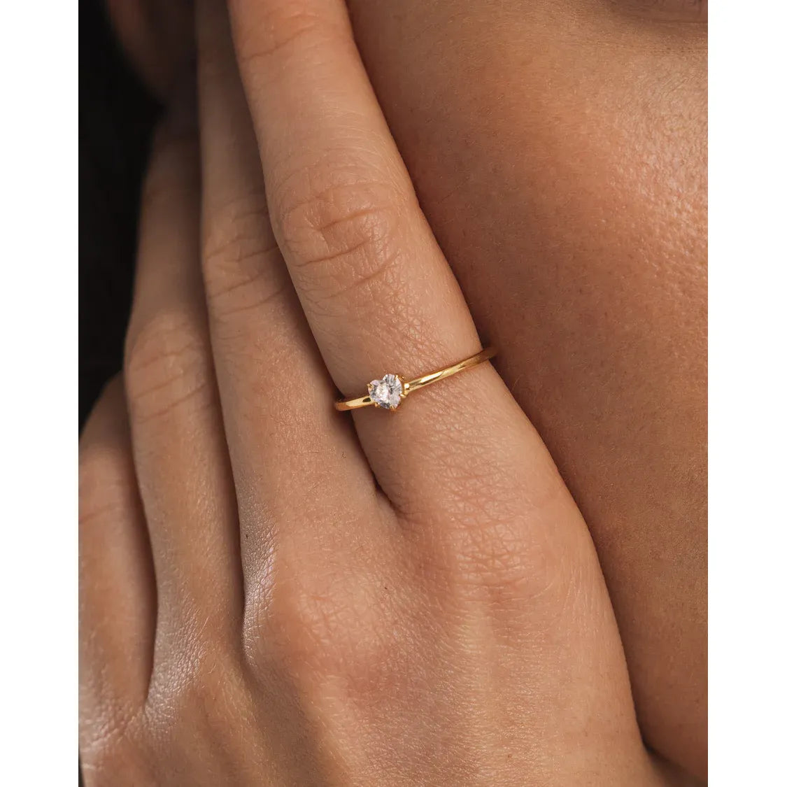 MOCKBERG BELOVED GOLD RING