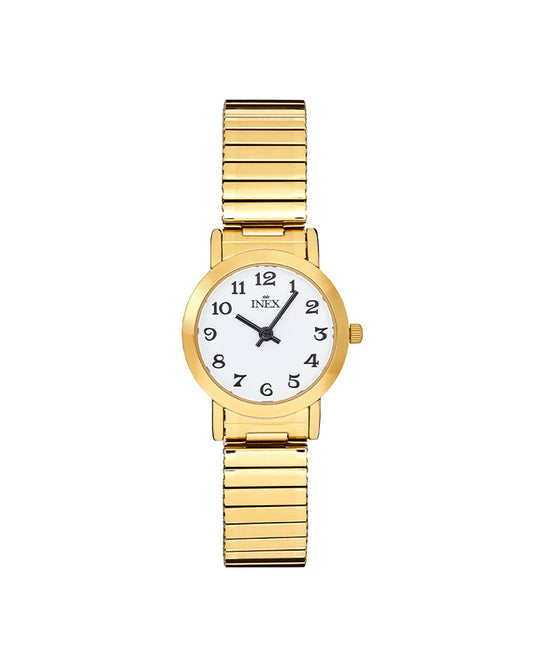 INEX DAMEUR I GULLFARGET STÅL