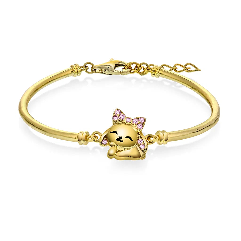 ARMBÅND I SØLV MED ZIRKONIA KANIN